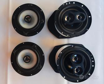Altoparlanti casse auto Sony 140W + Audiola 200w