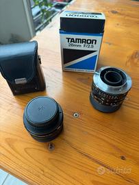 Tamton adaptall 2 28mm 2.5 + 35-70 3.5-4.5 leica r