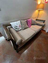 Divano 3 posti elegante 190x80xh 75