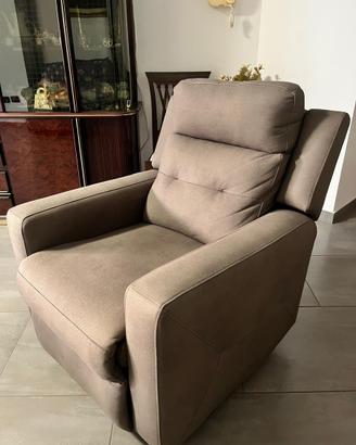 Poltrona reclinabile manuale