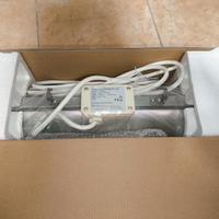 Lampada al quarzo 1500W argento (nuova)