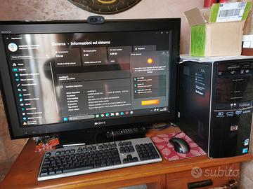 postazione PC completa