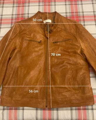 Giubbotto modello Biker in Vera Pelle D'Arienzo -