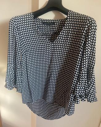 Camicia  pie’ de poule Zara