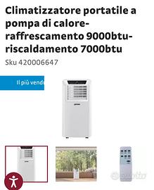 CONDIZIONATORE ZEPHIR 9000 BTU