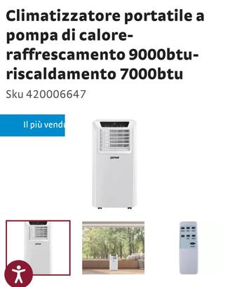 CONDIZIONATORE ZEPHIR 9000 BTU