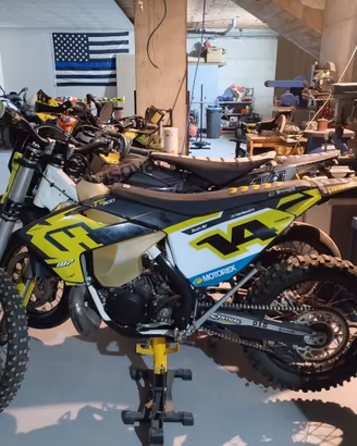 husqvarna te300 2017 con 150 ore