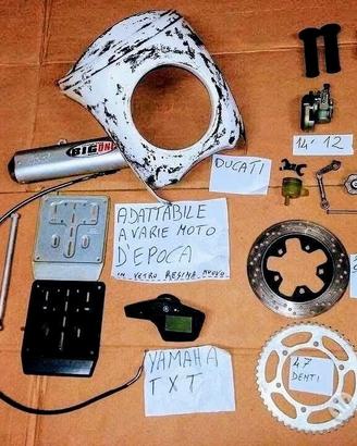 Ricambi moto epoca vari