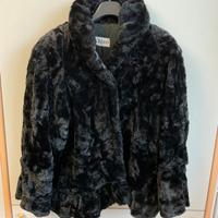 Elegante Giacca in Pelliccia Sintetica