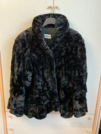 Elegante Giacca in Pelliccia Sintetica