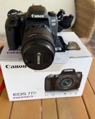 Canon EOS 77D + Obiettivo EF-S 18-55mm IS STM