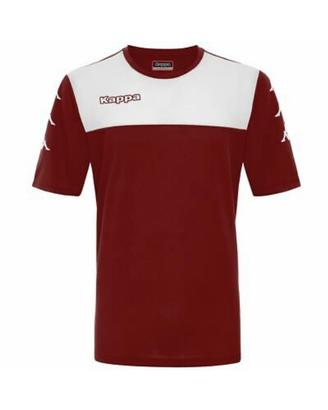 Maglietta Sportiva Kappa amaranto Taglia L