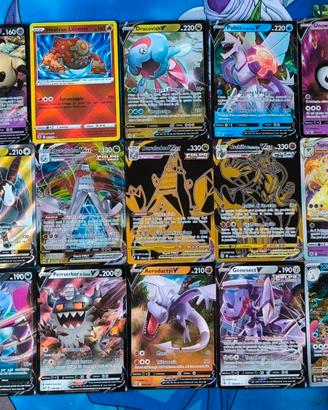 Lotto Carte Pokemon V VMax VAstro economiche
