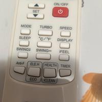 telecomando climatizzatore Zephir