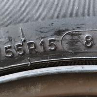 LANCIA Y - 4 gomme termiche montate su cerchio