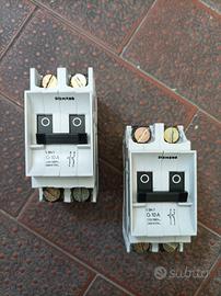 2 mini interruttore automatico Siemens