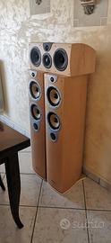 Wharfedale Denon impianto completo Home cinema