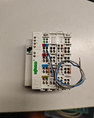 PLC WAGO  750-841 + MODULI I/O