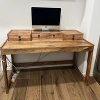 SCRIVANIA in legno di Mango massello
