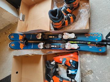 Completo scii scarponi ragazzo