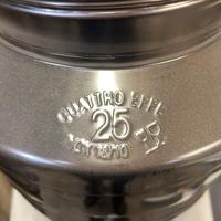 Fusto inox da 25 litri