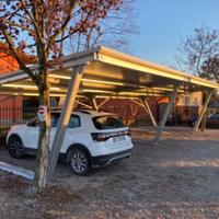 Tettoia carport antigrandine autoportante