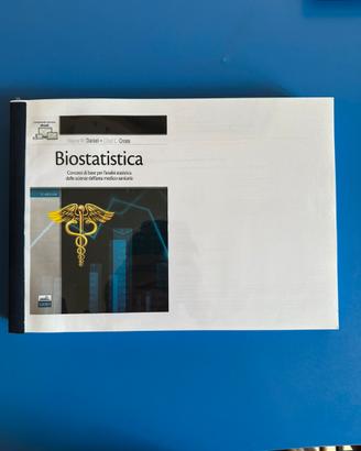 Libro Biostatistica EdiSES stampato