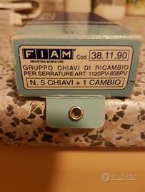 Chiave ricambio serratura fiam