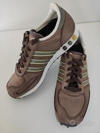 ADIDAS L.A. TRAINER Originali PELLE NABUK VerdeOro
