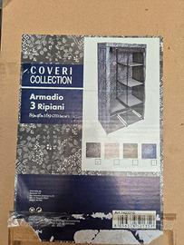 Armadio Enrico cover componibile smontabile