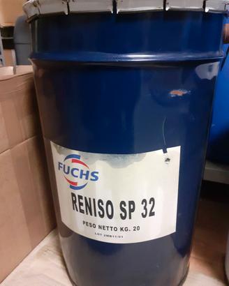 Lubrificante Fuchs Reniso SP32 in fusto da 20kg.
