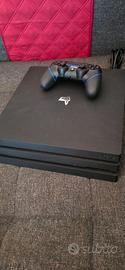 playstation 4 pro 1tb con cavi e controller non o