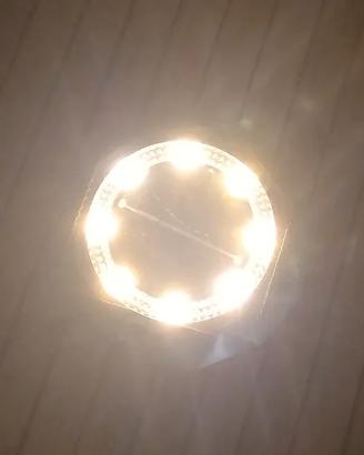 Faretti da giardino a luce solare, diam. 9 cm