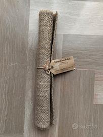 Runner in juta fatto a mano in Vietnam 30x100 cm