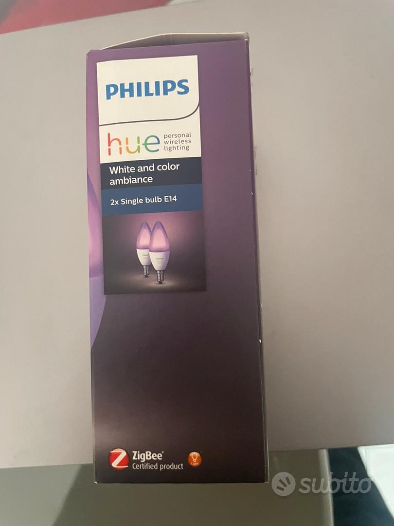 Philips Hue E14 2 lampadine white and color nuove - Arredamento e Casalinghi  In vendita a Terni