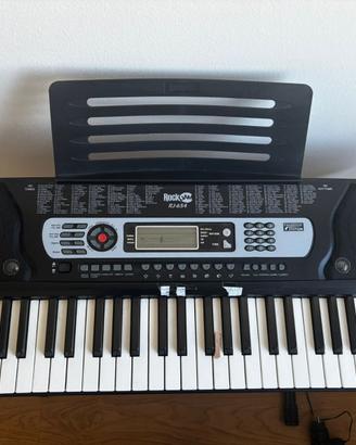 pianola rock jam rj 654 COMPLETA  CON BASE SUPPORT