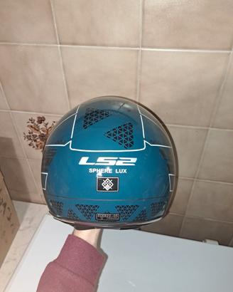 Casco Jet LS2 OF558 Sphere Lux II, Cobalt, [XXL]