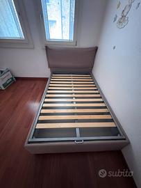 🛌 Letto contenitore una piazza e mezza completo