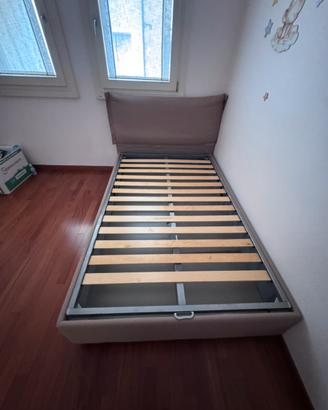 🛌 Letto contenitore una piazza e mezza completo