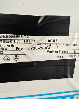 componenti elettrici lavatrice SIEMENS IQ5000 