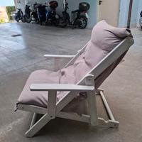 Poltrona in legno (coppia)