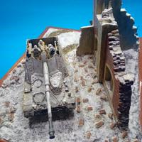 Diorama 1:35 caccia carri tedesco NASHORN Russia