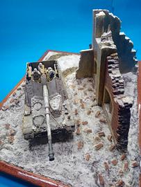 Diorama 1:35 caccia carri tedesco NASHORN Russia