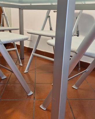 Tavolo in vetro Calligaris