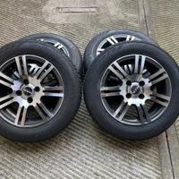 Cerchi in lega r14 invernali 165/70 r14 seat mii