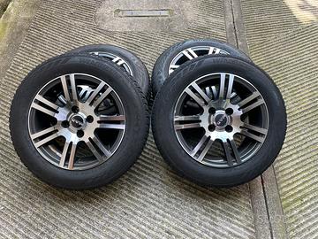 Cerchi in lega r14 invernali 165/70 r14 seat mii