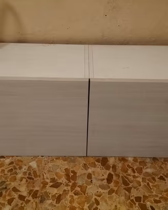 Pensile cucina mobilificio - bianco effetto legno 