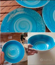 SERVIZIO 18 PIATTI + 1 CIOTOLA CERAMICA STONE B35 