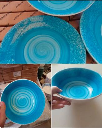 SERVIZIO 18 PIATTI + 1 CIOTOLA CERAMICA STONE B35 