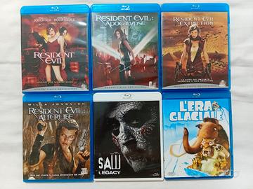 lotto 6 dischetti bluray